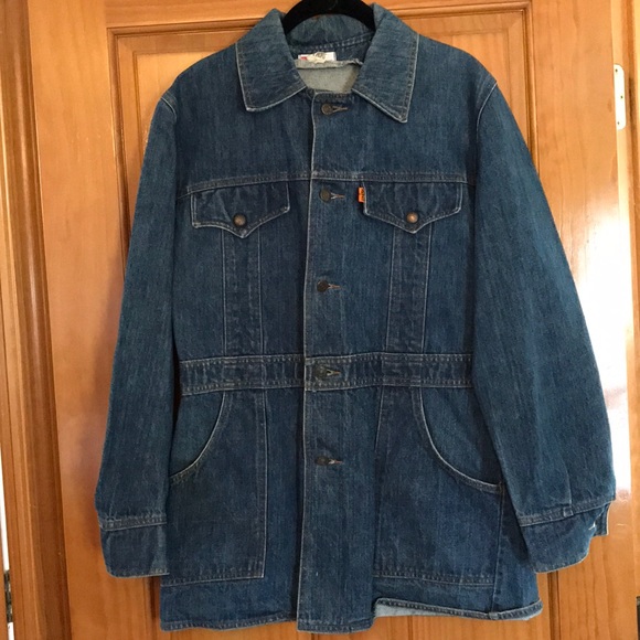 levi's orange jacket